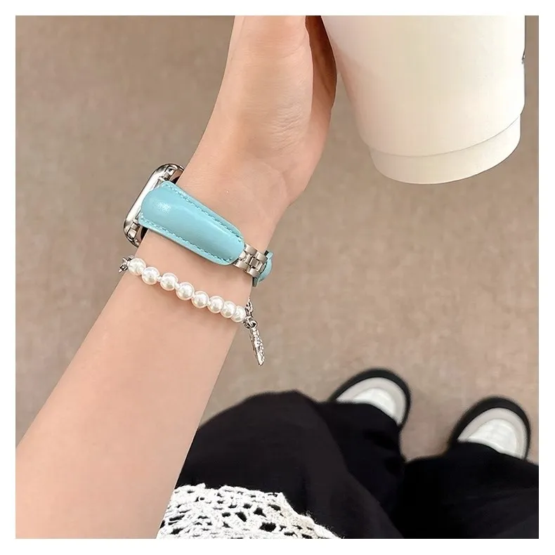 LOVINGCOOL Watch Band Apple Compatibility Metal-19