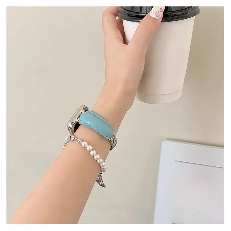 LOVINGCOOL Watch Band Apple Compatibility Metal-18