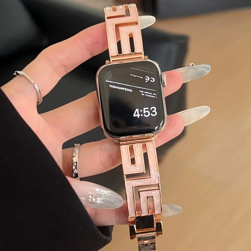 LOVINGCOOL Watch Bands Apple Compatibility 160mm Metal-30