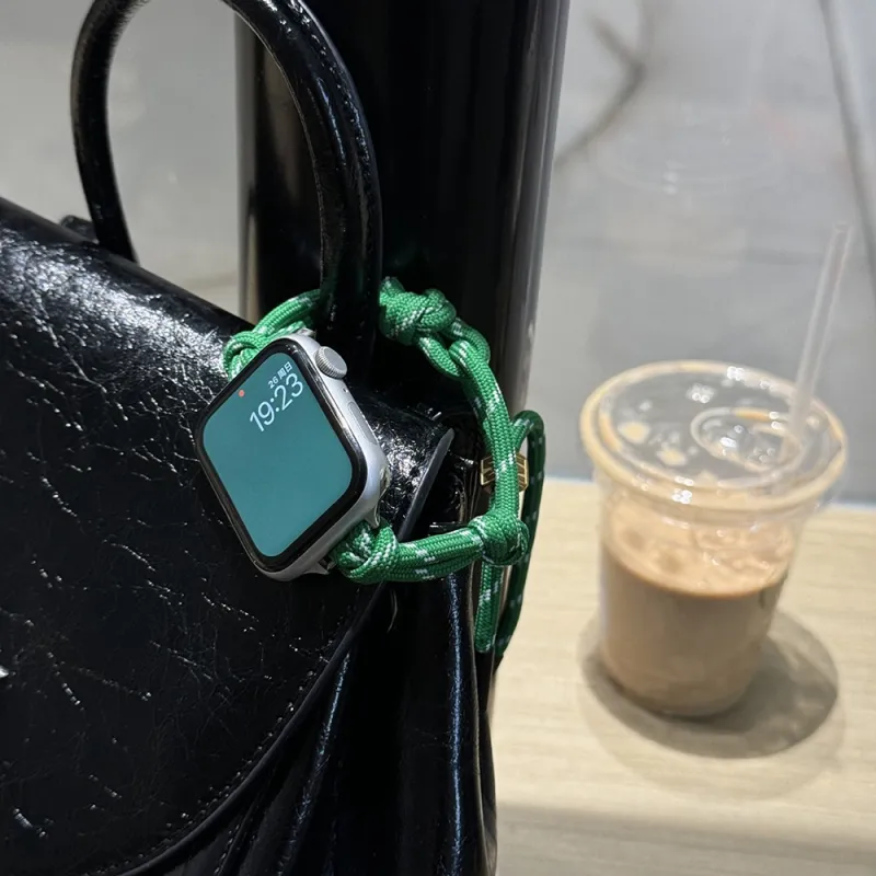 LOVINGCOOL Apple Compatibility Watch Band Nylon Material-6