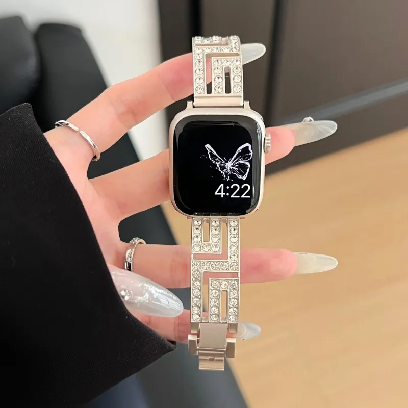 LOVINGCOOL Watch Bands Apple Compatibility 160mm Metal-26