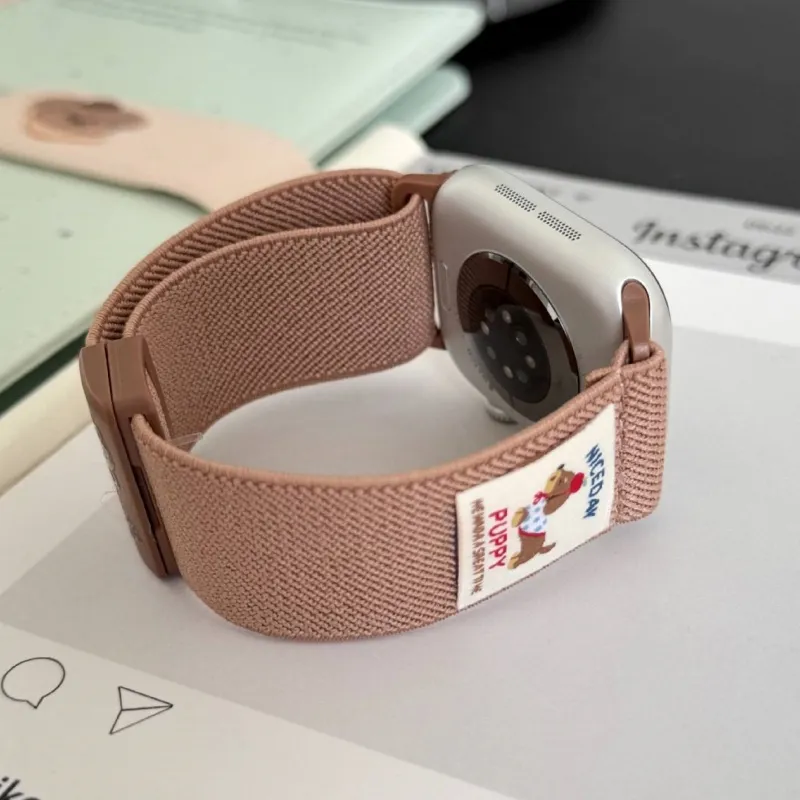 LOVINGCOOL Apple Compatibility Watch Band 14cm Nylon Material-21