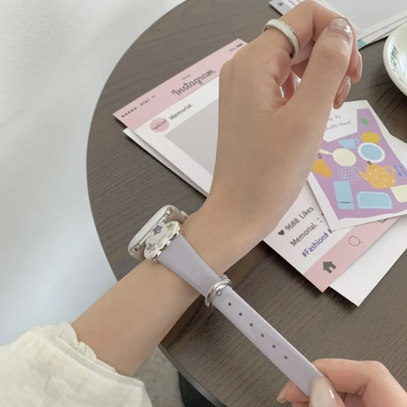 LOVINGCOOL Watch Band Apple Compatibility 130mm Metal-14