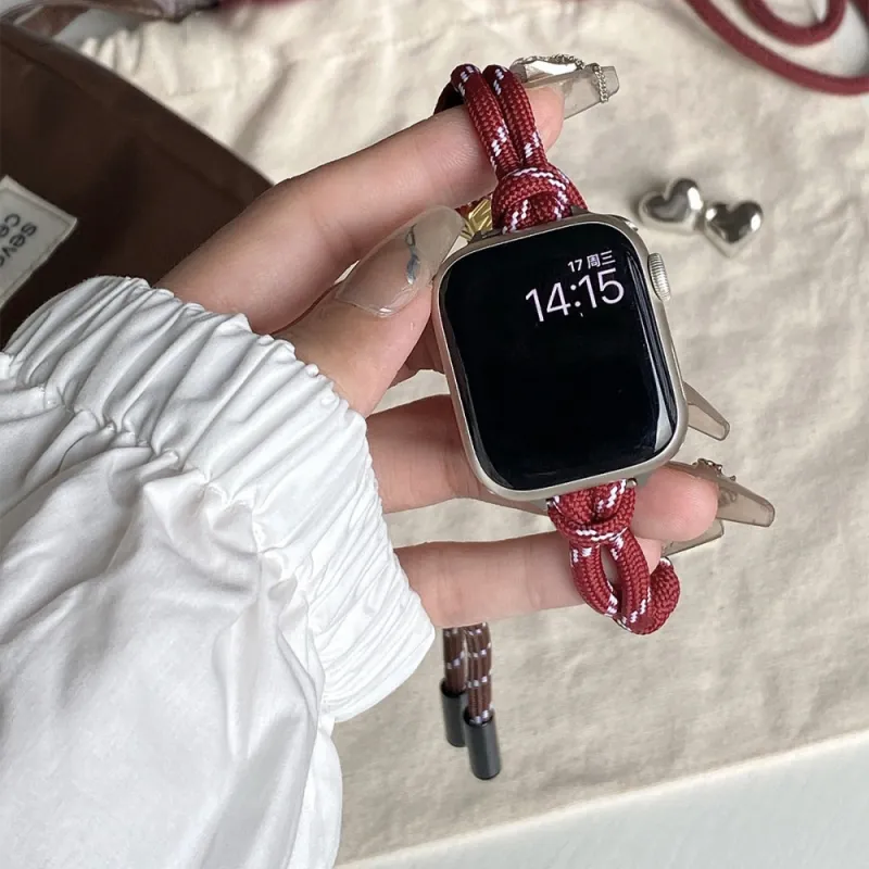 LOVINGCOOL Apple Compatibility Watch Band Nylon Material-18