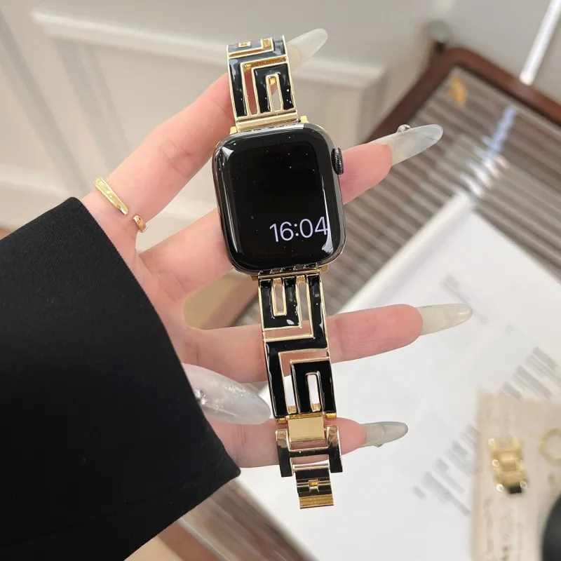 LOVINGCOOL Watch Bands Apple Compatibility 160mm Metal-3