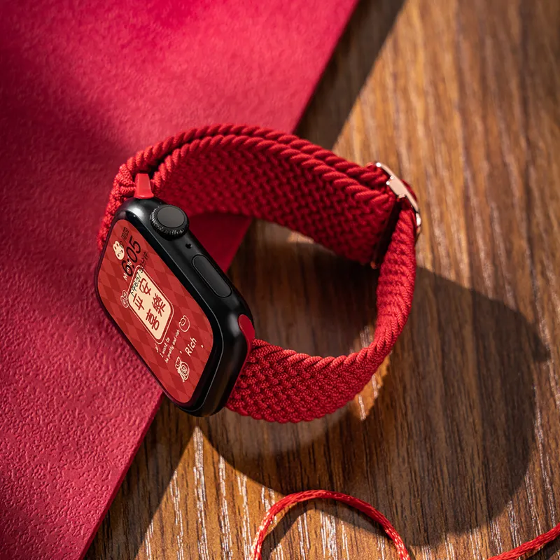 LOVINGCOOL Apple Compatibility Watch Band 38/40/41mm Fabric Material-7