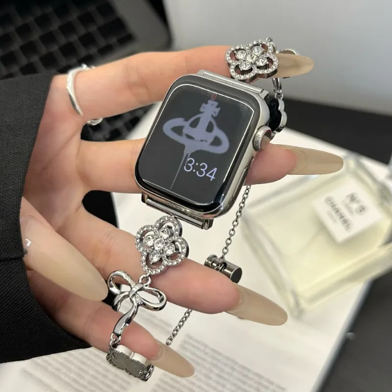 LOVINGCOOL Apple Compatibility Watch Band Metal-3