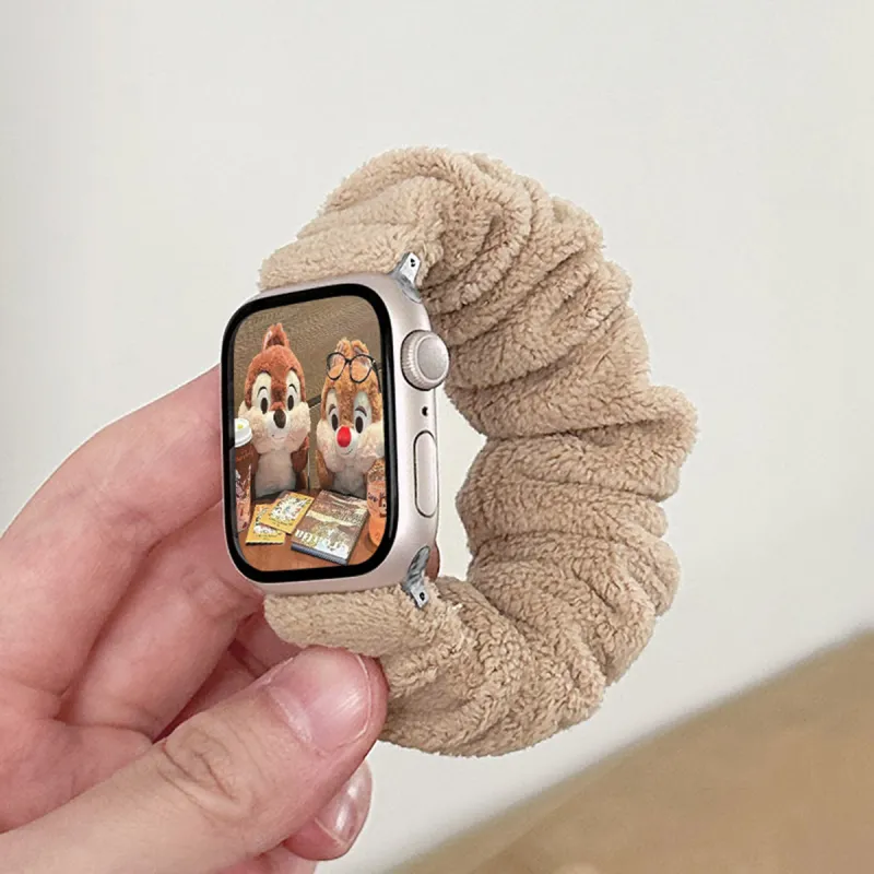 LOVINGCOOL Watch Band Apple Compatibility Plush Material-1