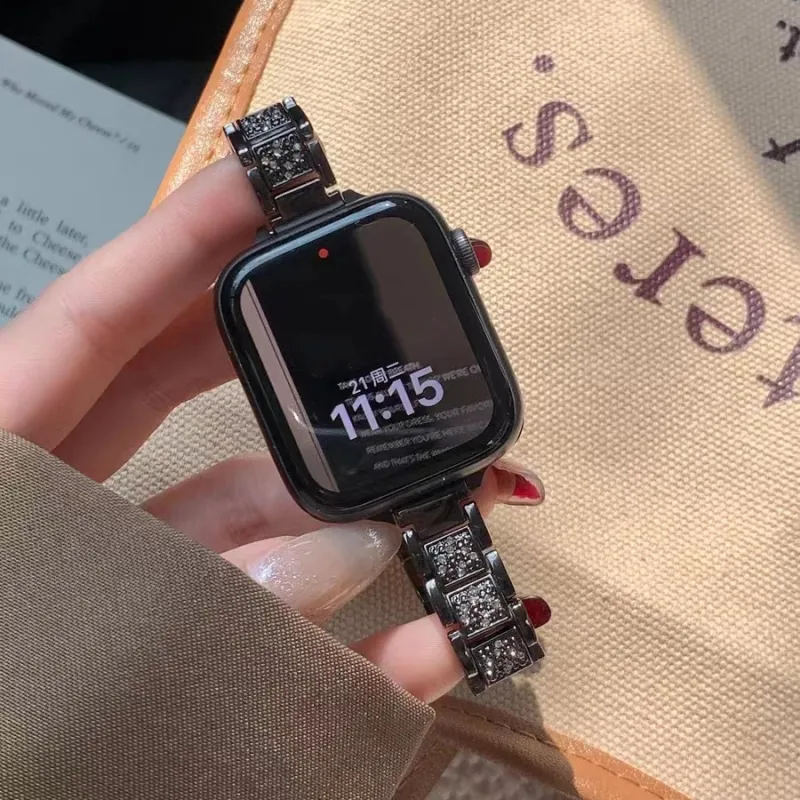 LOVINGCOOL Apple Compatibility Watch Band 161mm Metal-3
