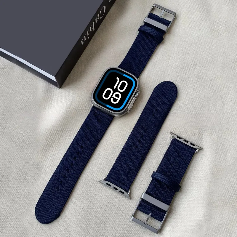 LOVINGCOOL Apple Compatibility Watch Band Nylon Material-3
