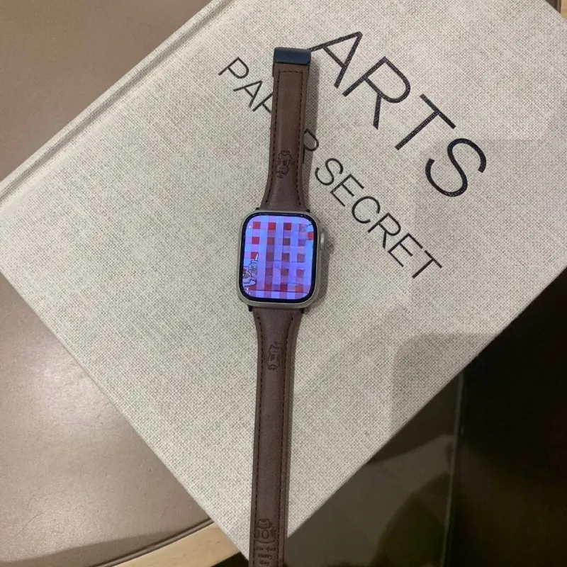 LOVINGCOOL Watch Band Apple Compatibility Genuine Leather Material-18