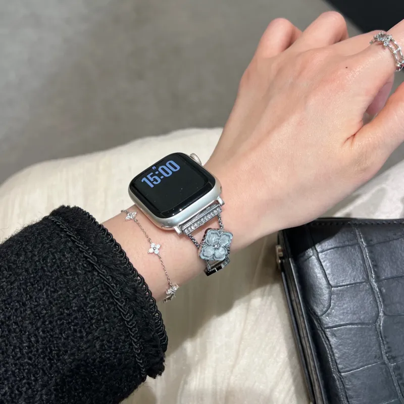 LOVINGCOOL Watch Band Apple Compatibility Metal-8