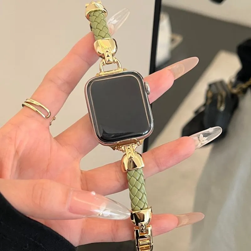 LOVINGCOOL Watch Band Apple Compatibility Leather Material-27
