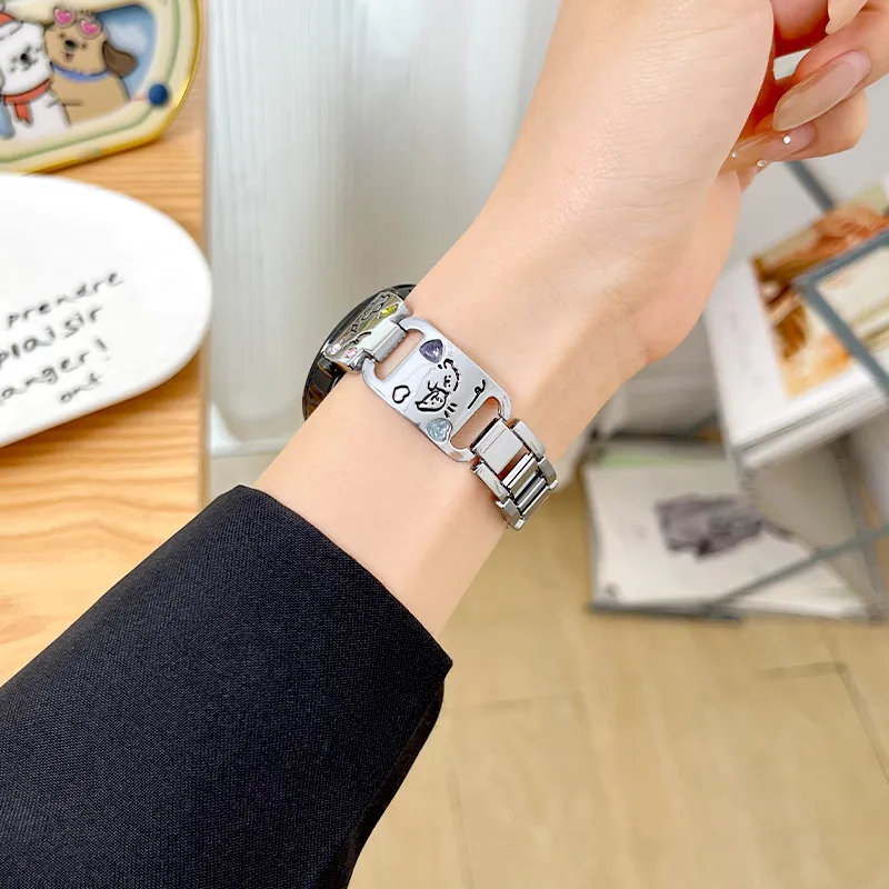 LOVINGCOOL Huawei Compatibility Watch Band Metal-6