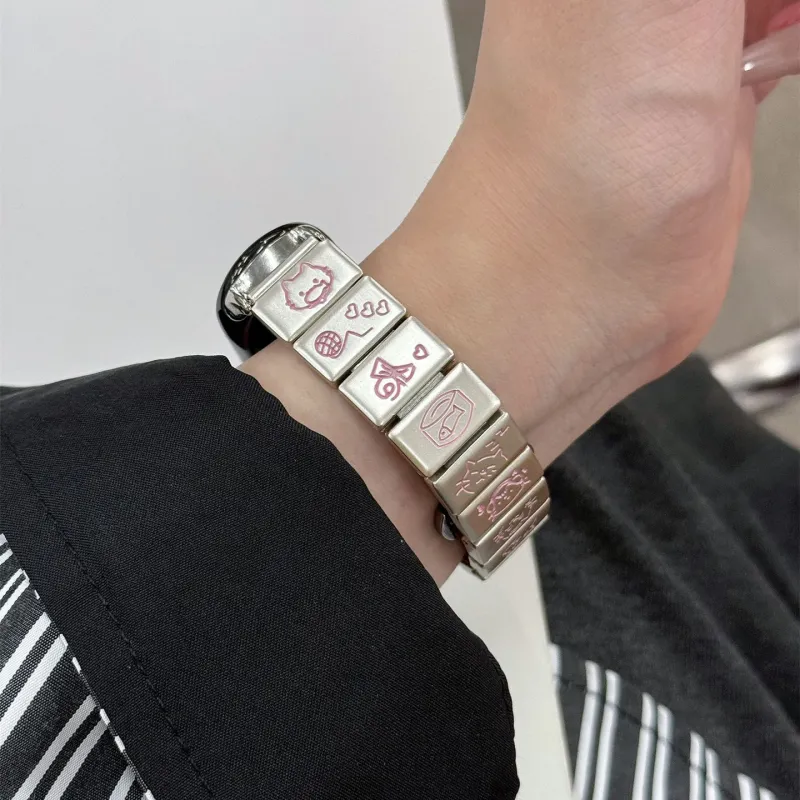 LOVINGCOOL Xiaomi Compatibility Watch Band Metal-2