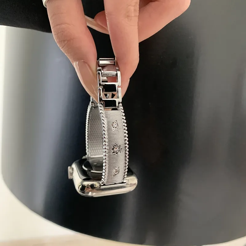 LOVINGCOOL Watch Bands Apple Compatibility 15cm Metal-3