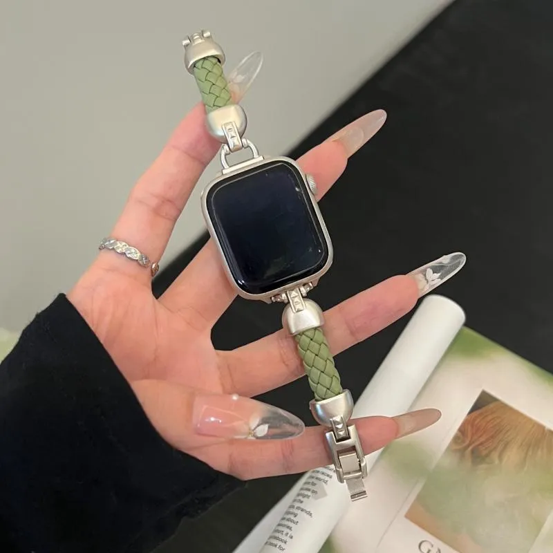 LOVINGCOOL Watch Band Apple Compatibility Leather Material-15