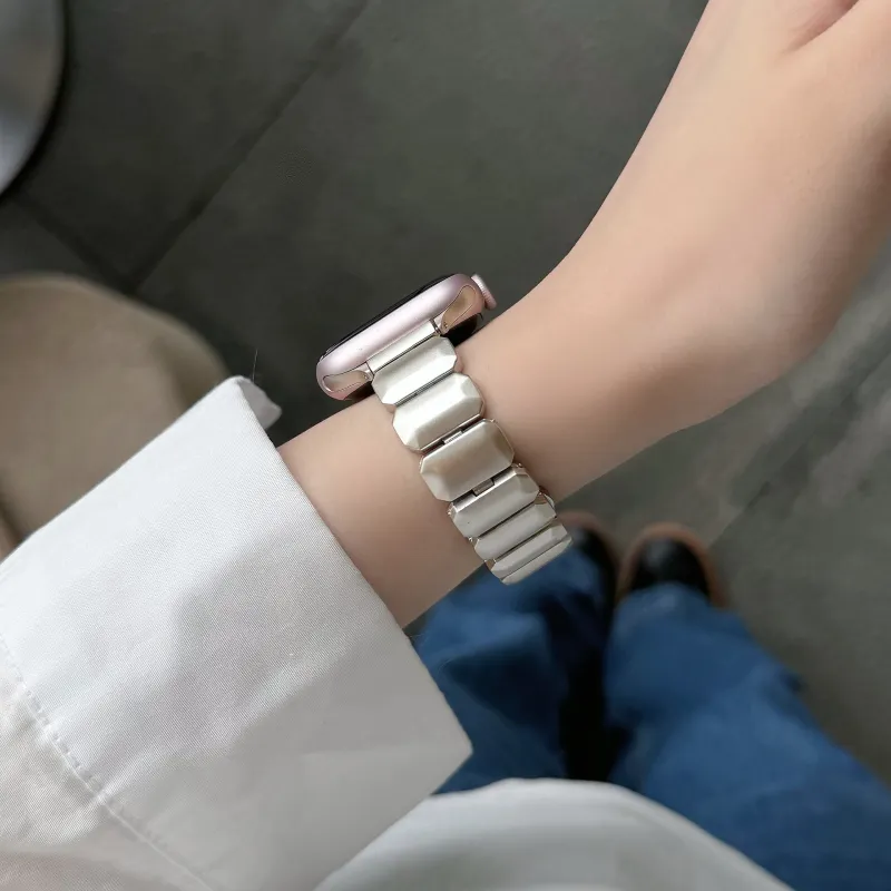 LOVINGCOOL Watch Band Apple Compatibility Metal-9