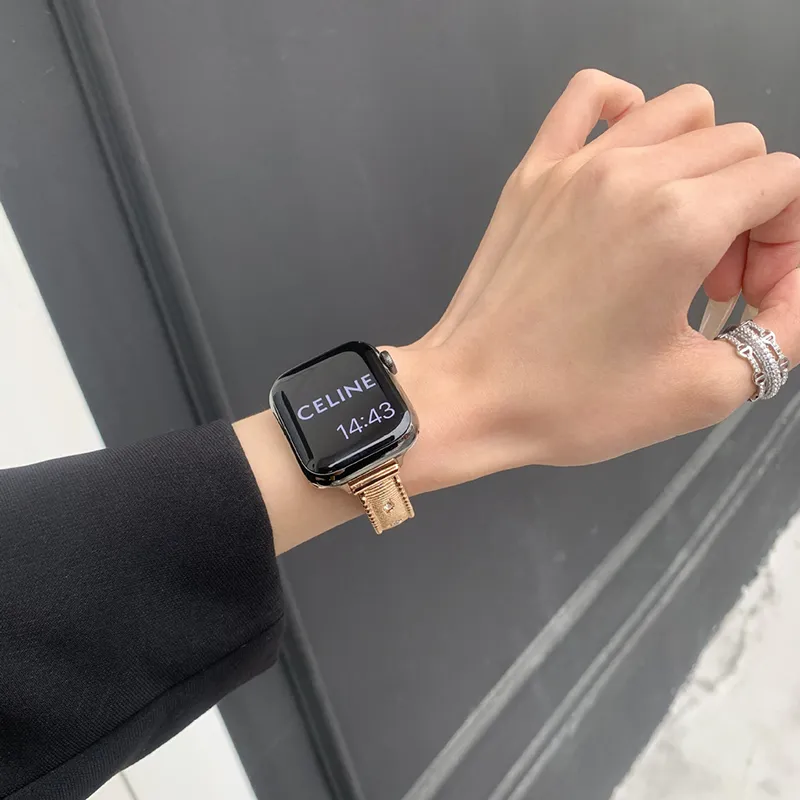 LOVINGCOOL Watch Bands Apple Compatibility 15cm Metal-8