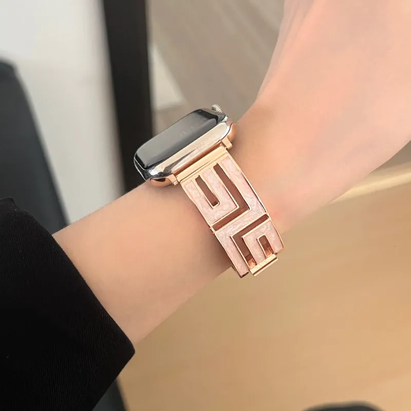 LOVINGCOOL Watch Bands Apple Compatibility 160mm Metal-33