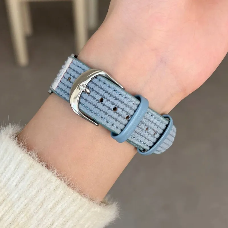 LOVINGCOOL Watch Band Apple Compatibility Fleece Material-19