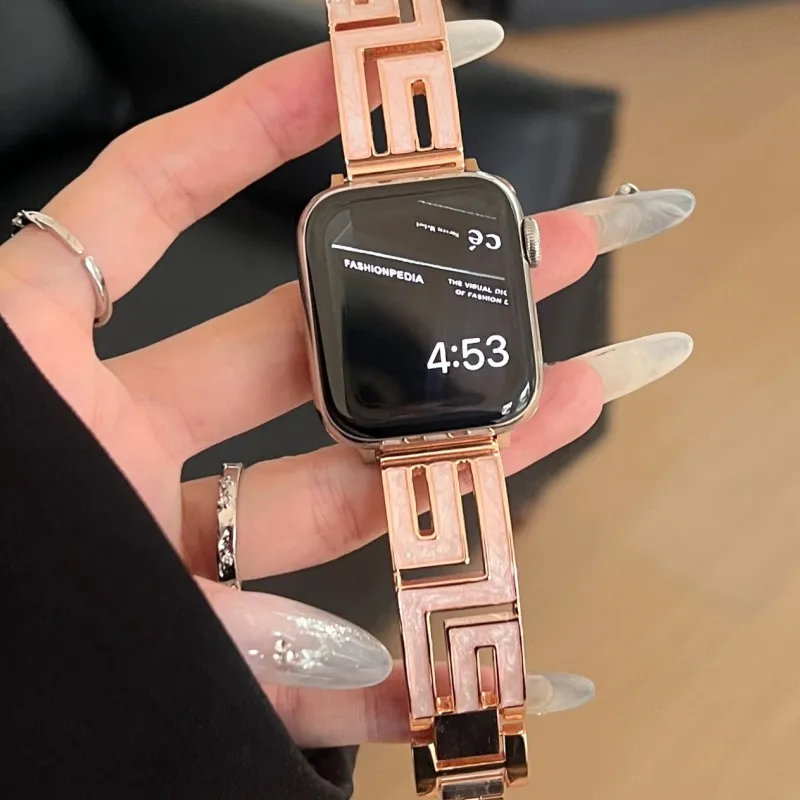 LOVINGCOOL Watch Bands Apple Compatibility 160mm Metal-32