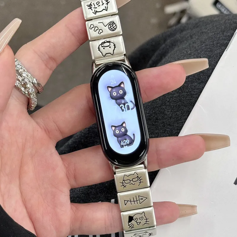 LOVINGCOOL Xiaomi Compatibility Watch Band Metal-8