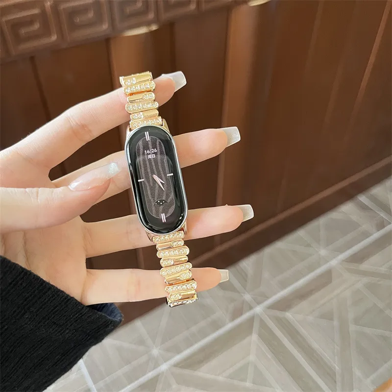 LOVINGCOOL Xiaomi Compatibility Watch Band 130mm Stainless Steel Material-5