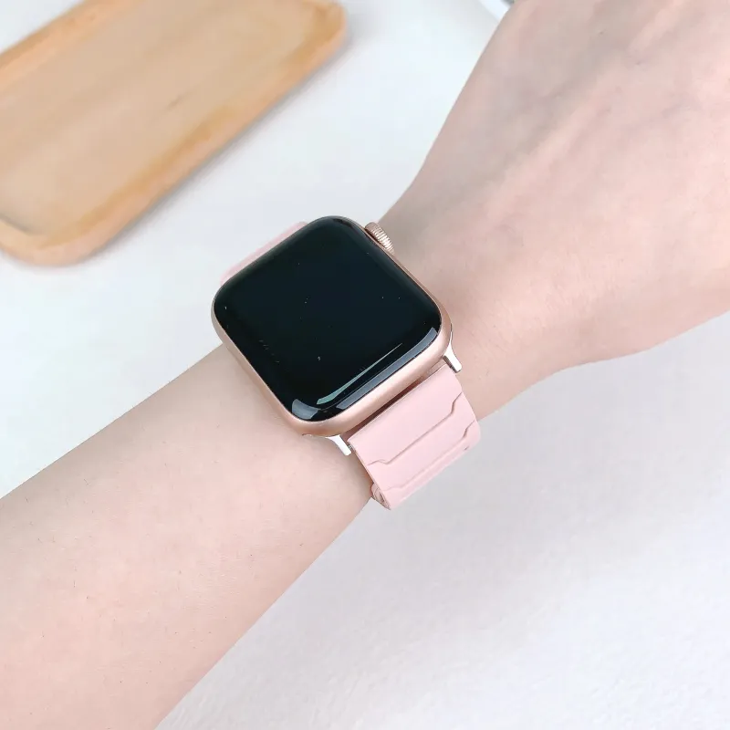 LOVINGCOOL Watch Band Apple Compatibility 46mm Silicone Material-9