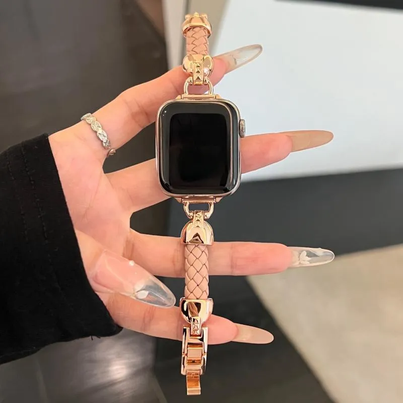 LOVINGCOOL Watch Band Apple Compatibility Leather Material-31