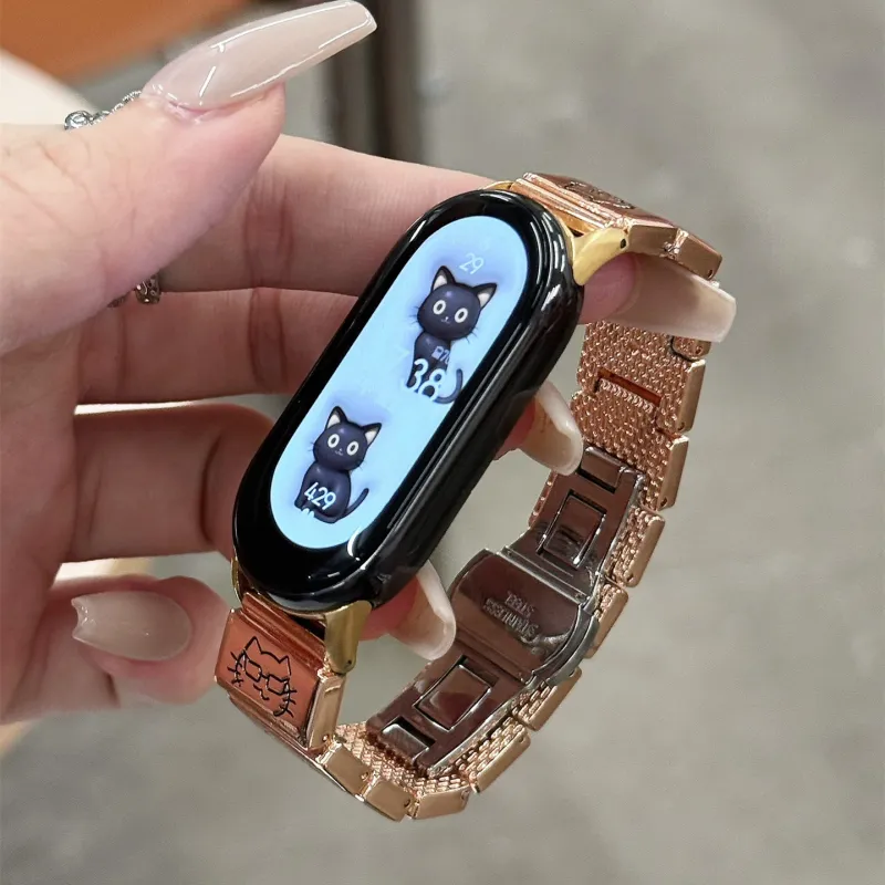 LOVINGCOOL Xiaomi Compatibility Watch Band Metal-16