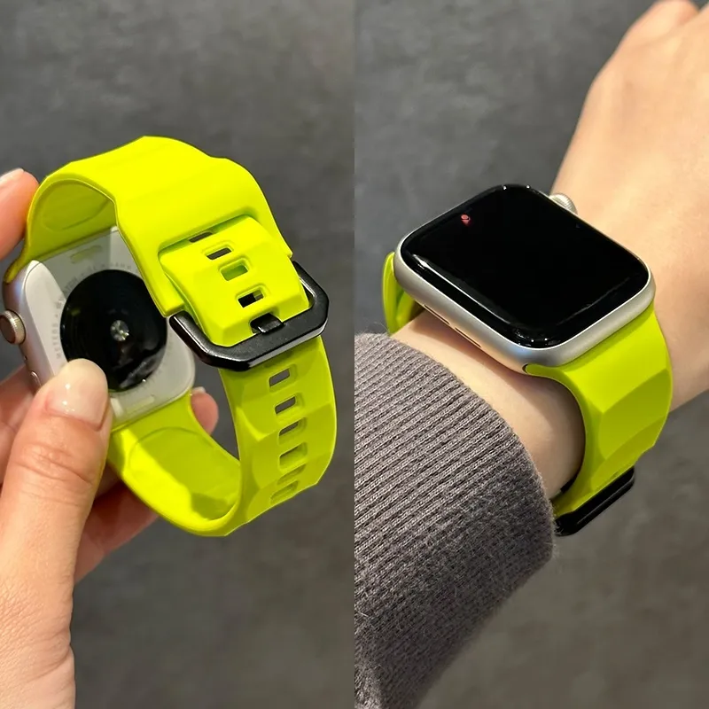 LOVINGCOOL Watch Bands Apple Compatibility 220mm Silicone Material-10