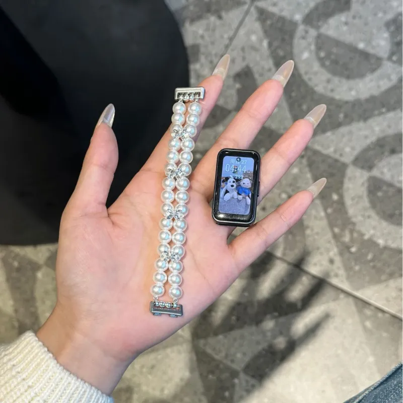 LOVINGCOOL Watch Band Huawei Compatibility Metal-4