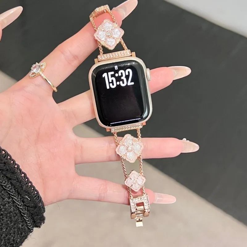 LOVINGCOOL Watch Band Apple Compatibility Metal-6