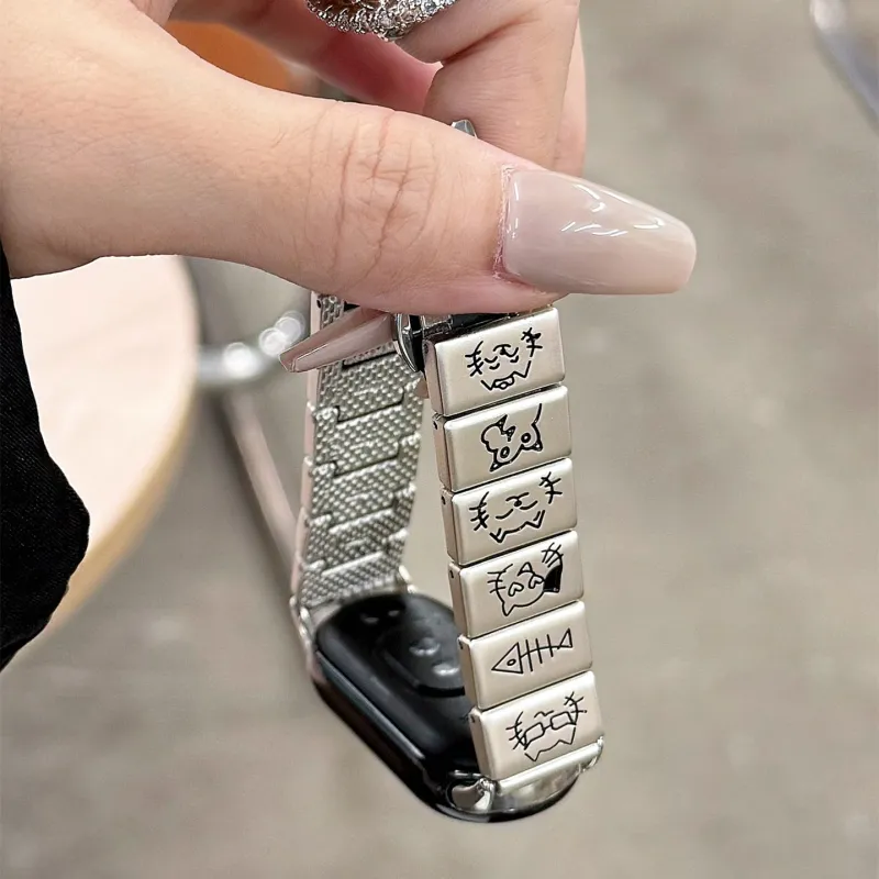 LOVINGCOOL Xiaomi Compatibility Watch Band Metal-7