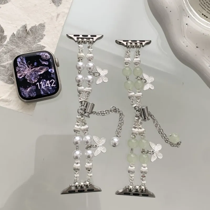 LOVINGCOOL Apple Compatibility Watch Band Bead Material-3