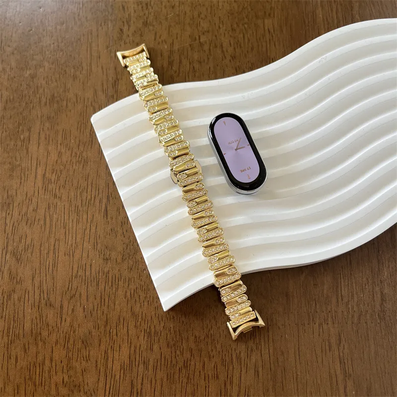 LOVINGCOOL Xiaomi Compatibility Watch Band 130mm Stainless Steel Material-4