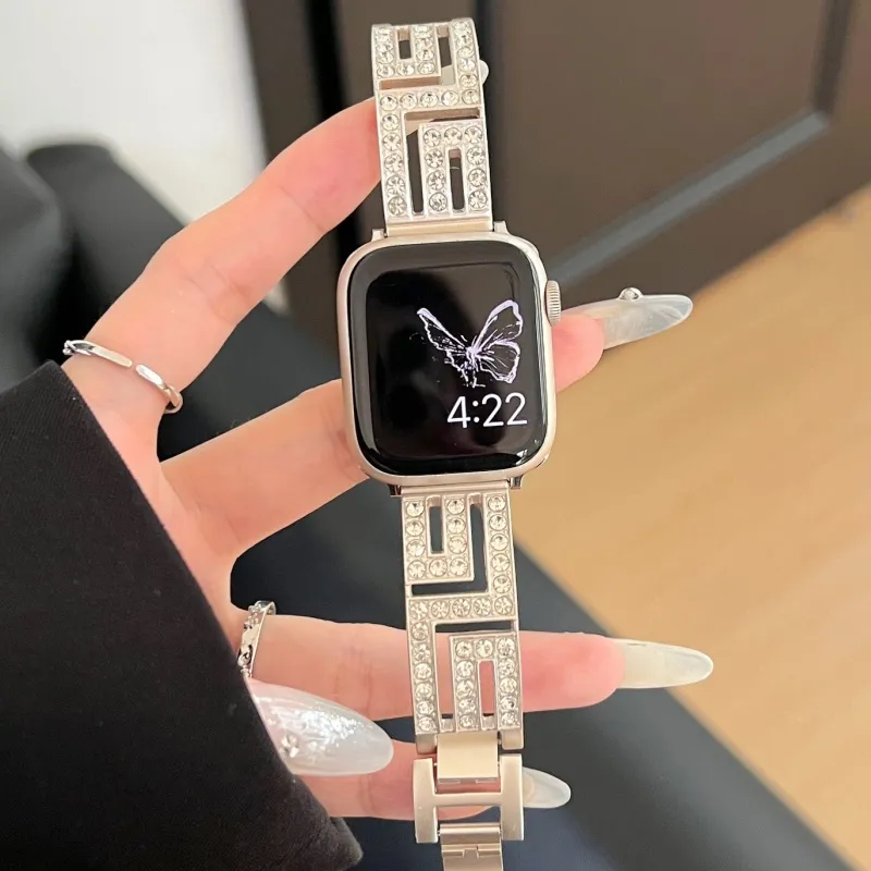 LOVINGCOOL Watch Bands Apple Compatibility 160mm Metal-25