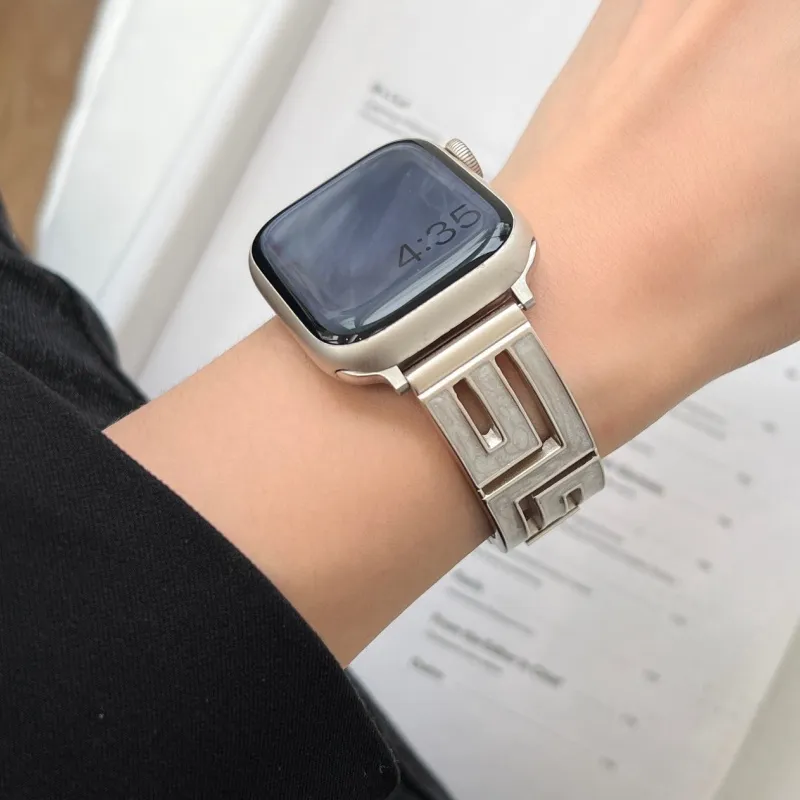 LOVINGCOOL Watch Bands Apple Compatibility 160mm Metal-22