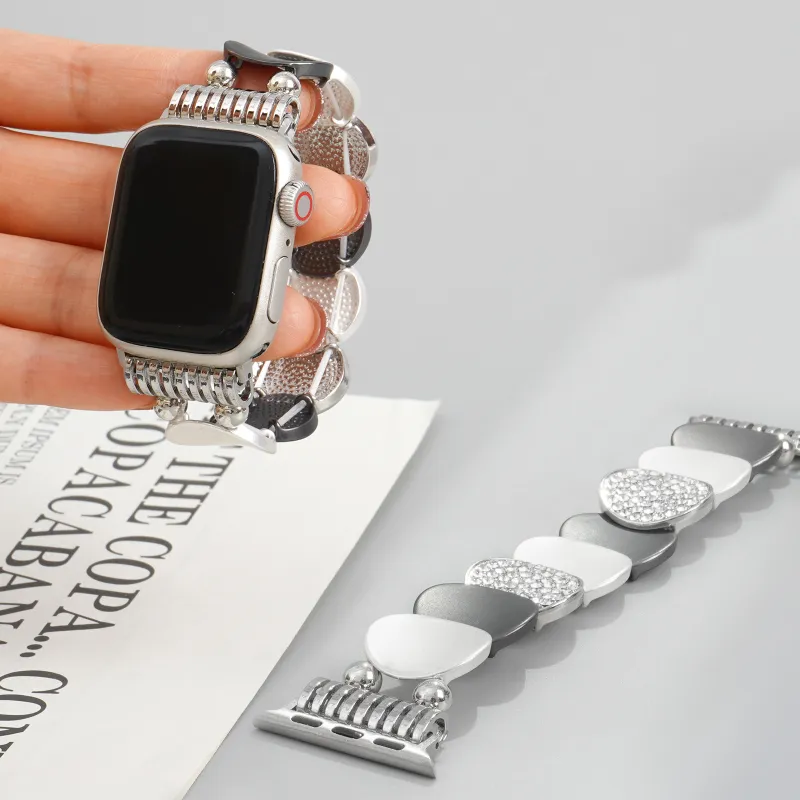 LOVINGCOOL Watch Bands Apple Compatibility 15cm Metal-4