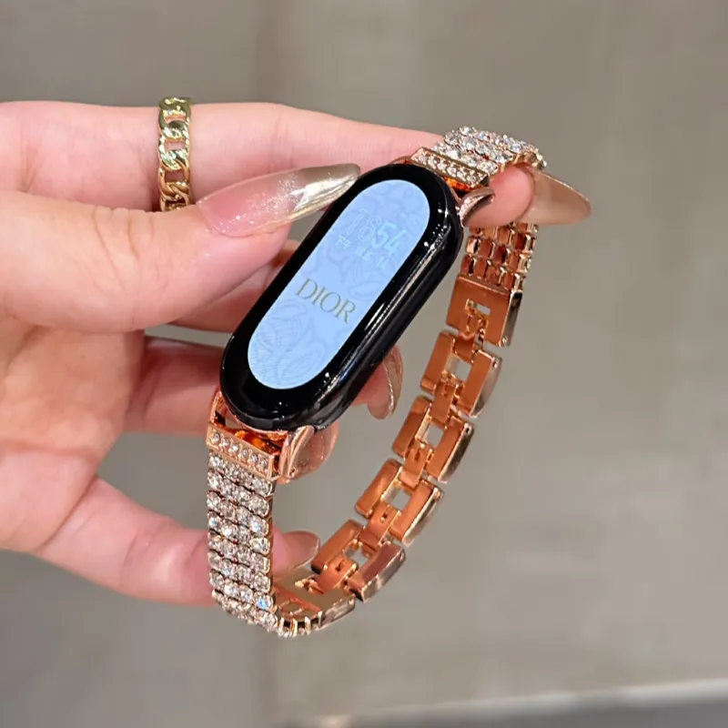 LOVINGCOOL Watch Band Xiaomi Compatibility 130mm Metal-4
