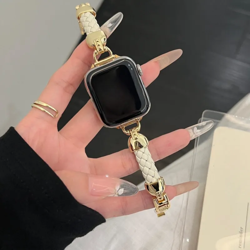 LOVINGCOOL Watch Band Apple Compatibility Leather Material-21