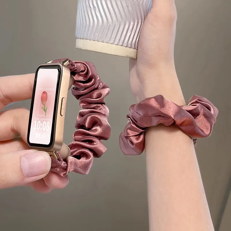 LOVINGCOOL Watch Band Huawei Compatibility Ice Silk Material-8
