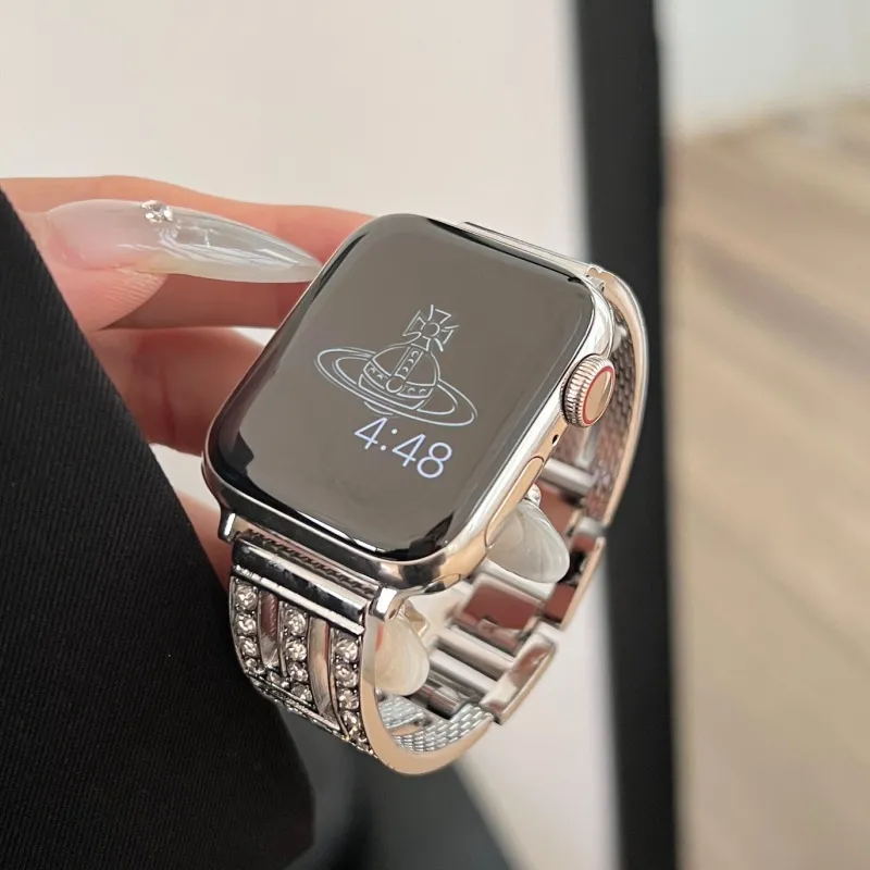 LOVINGCOOL Watch Bands Apple Compatibility 160mm Metal-13