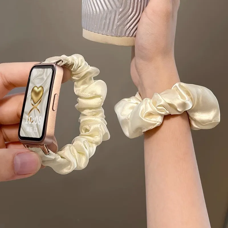 LOVINGCOOL Watch Band Huawei Compatibility Ice Silk Material-1