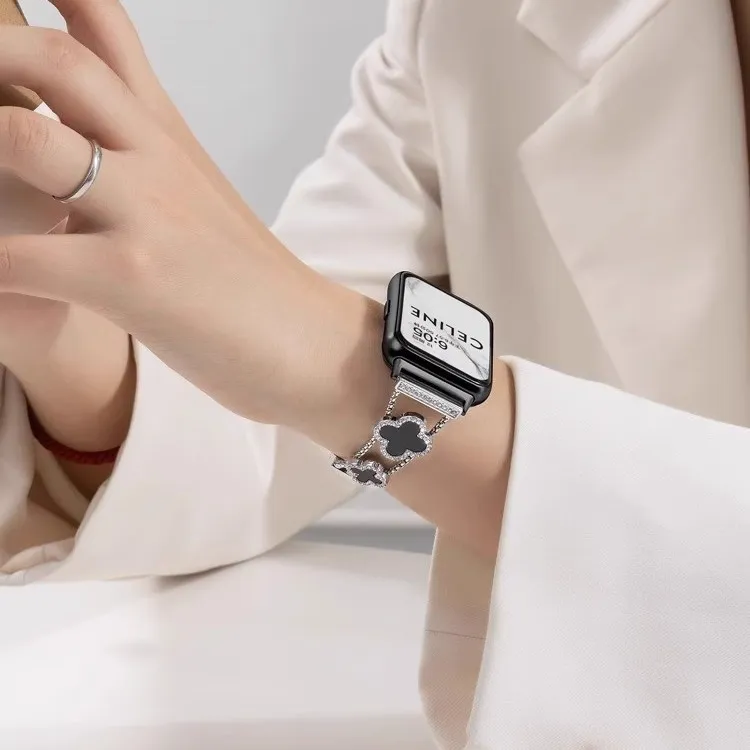 LOVINGCOOL Xiaomi Red Beige Compatibility Watch Band Metal-5