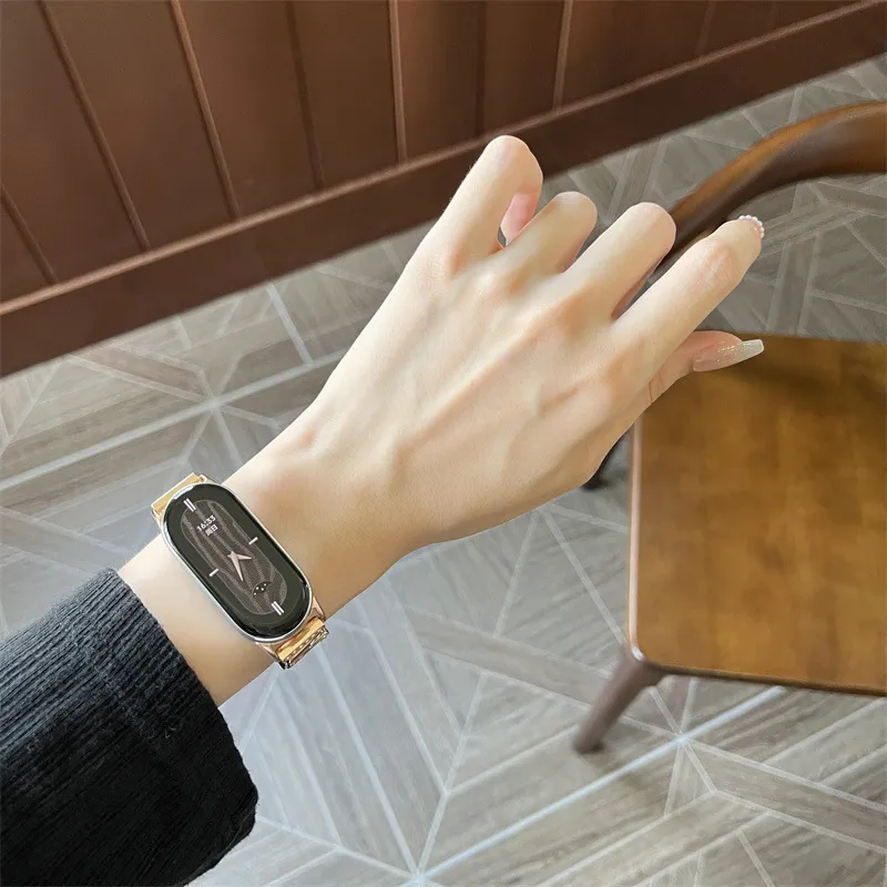 LOVINGCOOL Xiaomi Compatibility Watch Band 130mm Stainless Steel Material-20