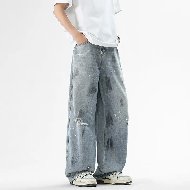 AYEA Jeans Unisex Light Blue-4