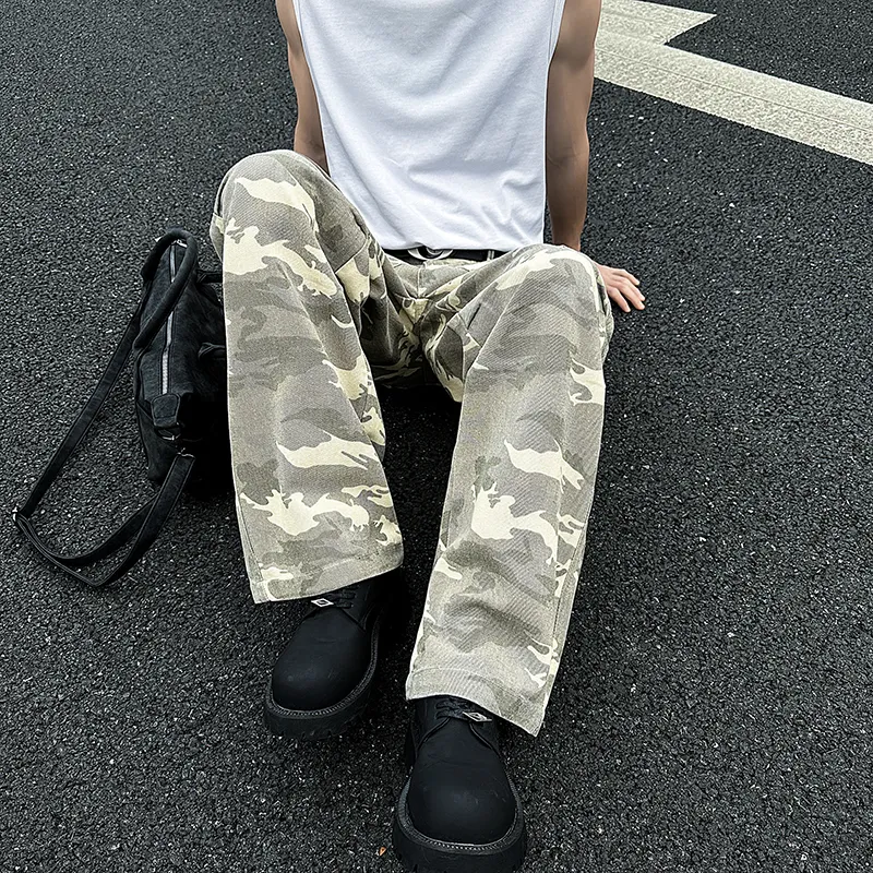 AYEA Casual Pants Unisex Desert Camouflage-3