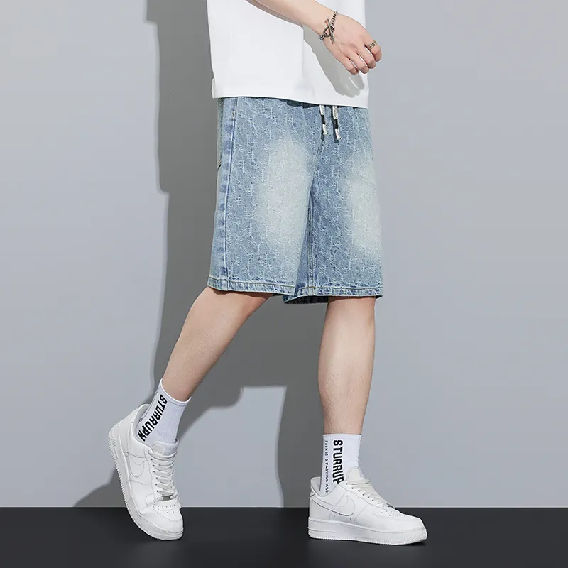AYEA Denim Shorts Unisex Light Blue-1